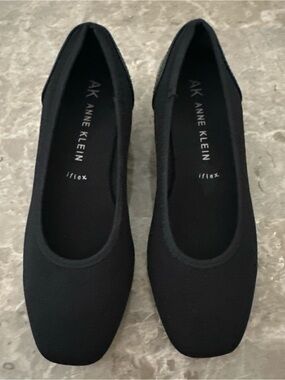 Anne Klein iFlex Women's Shoes Size 5.5 M Black Akmalani flats